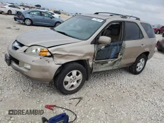 2004 Acura MDX with VIN 2HNYD18204H519600, listed as a Copart auction lot 77792274 with 214,793 mi miles and Salvage Title. Bid and sale history available at carsss.com. Image 1.