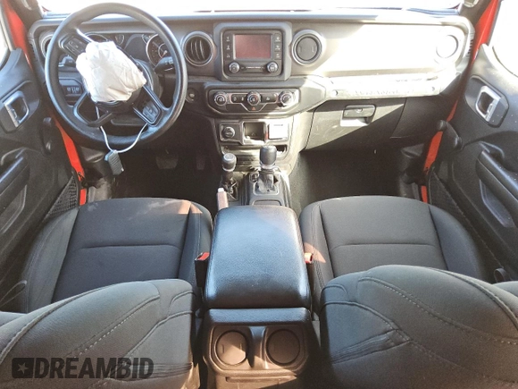 2021 Jeep Wrangler Sport with VIN 1C4GJXAN5MW737597, listed as a Copart auction lot 75238154 with 24,293 mi miles and Clean Title. Bid and sale history available at DreamBid. Image 8.