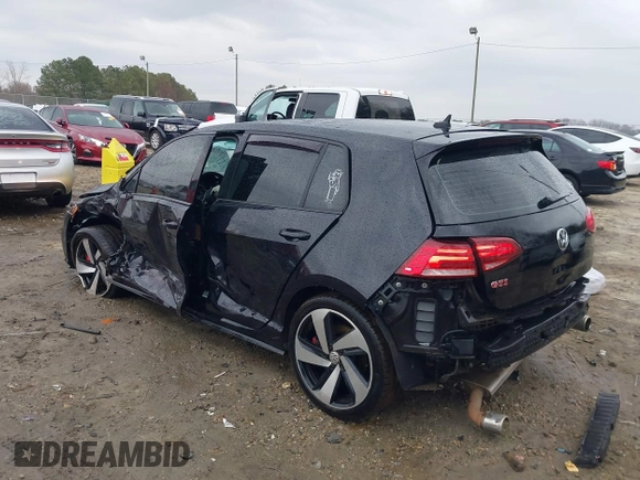 2020 Volkswagen Golf GTI S with VIN 3VW6T7AU9LM008589, listed as a IAAI auction lot 41622513 with 67,713 mi miles. Bid and sale history available at carsss.com. Image 6.