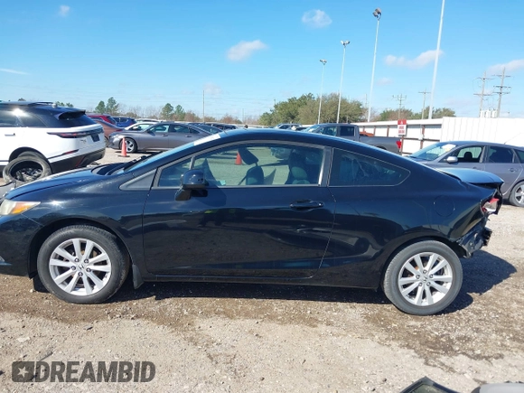 2012 Honda Civic Cpe EX with VIN 2HGFG3B81CH520400, listed as a IAAI auction lot 41675974 with 145,022 mi miles. Bid and sale history available at carsss.com. Image 15.