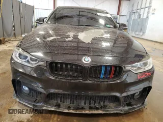 2015 BMW 3 Series 335i xDrive with VIN WBA3B9G58FNR92880, listed as a Copart auction lot 48410535 with 43,610 mi miles and Salvage Title. Bid and sale history available at carsss.com. Image 5.