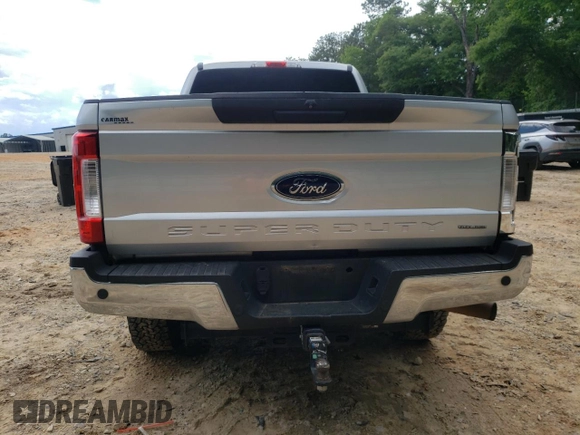 2017 Ford F-250 Lariat with VIN 1FT7W2B62HEE53416, listed as a Copart auction lot 56757905 with 96,564 mi miles and Salvage title. Bid and sale history available at DreamBid. Image 6.