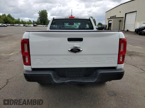 2022 Ford Ranger XL with VIN 1FTER1EH1NLD20076, listed as a Copart auction lot 56635565 with 59,717 mi miles and Clean title. Bid and sale history available at DreamBid. Image 6.
