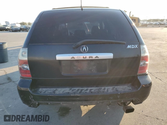 2004 Acura MDX with VIN 2HNYD18274H554179, listed as a Copart auction lot 72229024 with 0 mi miles and Salvage Title. Bid and sale history available at carsss.com. Image 6.