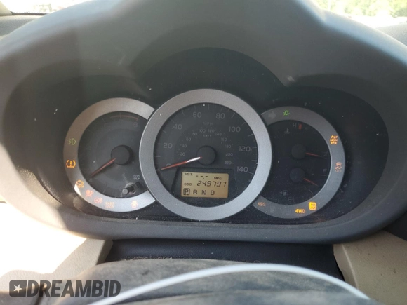 2011 Toyota RAV4 Limited with VIN 2T3DF4DV0BW094943, listed as a Copart auction lot 65675485 with 249,797 mi miles and Salvage title. Bid and sale history available at DreamBid. Image 9.