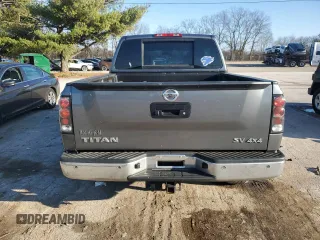 2015 Nissan Titan SV with VIN 1N6AA0EC5FN501124, listed as a Copart auction lot 87291164 with 195,448 mi miles and Salvage title. Bid and sale history available at DreamBid. Image 6.