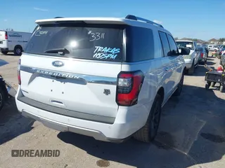 2019 Ford Expedition Limited with VIN 1FMJU1KT7KEA73311, listed as a IAAI auction lot 41678637 with 120,695 mi miles and . Bid and sale history available at DreamBid. Image 4.