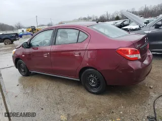 2019 Mitsubishi Mirage G4 ES with VIN ML32F3FJ9KHF14836, listed as a Copart auction lot 86562664 with 80,110 mi miles and Salvage Title. Bid and sale history available at carsss.com. Image 2.
