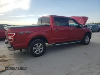 2020 Ford F-150 XL with VIN 1FTEW1EP7LFA74548, listed as a Copart auction lot 53541075 with 79,695 mi miles and Salvage Title. Bid and sale history available at carsss.com. Image 3.