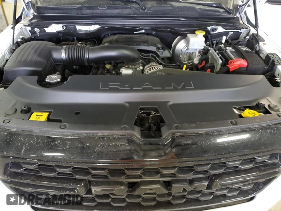 2022 Ram 1500 Big Horn with VIN 1C6SRFMT3NN391071, listed as a Copart auction lot 52592825 with 52,682 mi miles and Salvage title. Bid and sale history available at DreamBid. Image 11.