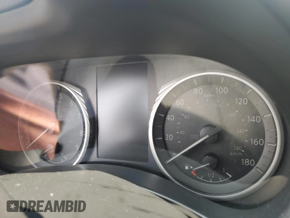 2018 Infiniti Q50 Luxe z VIN JN1EV7AP9JM363812, wystawiony jako Copart lot #59270605 z przebiegiem Nie podano mil oraz Szkoda całkowita • Salvage title. Historia ofert i sprzedaży dostępna na DreamBid. Obrazek 9.