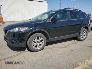 2015 Mazda CX-9 Touring with VIN JM3TB3CV1F0460073, listed as a Copart auction lot 53841725 with 87,520 mi miles and Salvage title. Bid and sale history available at DreamBid. Image 1.