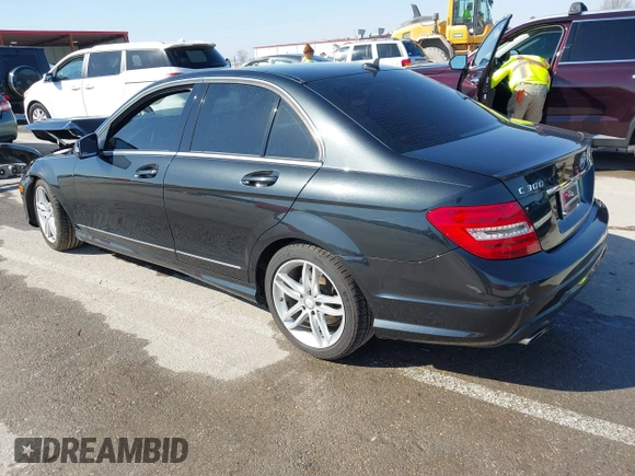 2012 Mercedes-Benz C-Class C 300 Sport with VIN WDDGF8BB4CR192944, listed as a IAAI auction lot 41763293 with 89,422 mi miles. Bid and sale history available at carsss.com. Image 3.