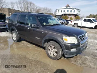 2007 Ford Explorer XLT with VIN 1FMEU738X7UA96979, listed as a Copart auction lot 46624805 with 90,581 mi miles and Salvage Title. Bid and sale history available at carsss.com. Image 4.