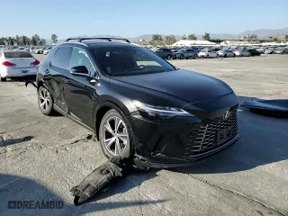 2024 Lexus RX with VIN 2T2BAMBA7RC034048, listed as a Copart auction lot 47789605 with 4,386 mi miles and Salvage Title. Bid and sale history available at carsss.com. Image 12.