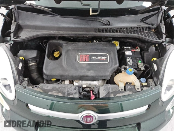2014 FIAT 500L Trekking with VIN ZFBCFADHXEZ014575, listed as a Copart auction lot 88525115 with 166,855 mi miles and Clean Title. Bid and sale history available at DreamBid. Image 12.