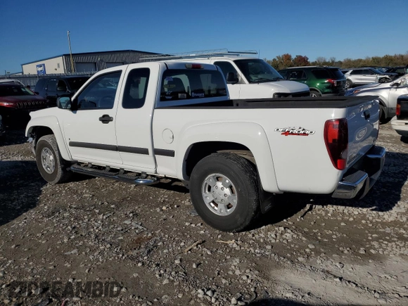 2007 GMC Canyon Work Truck with VIN 1GTDT19E278166240, listed as a Copart auction lot 78226214 with 153,864 mi miles and Salvage Title. Bid and sale history available at carsss.com. Image 2.