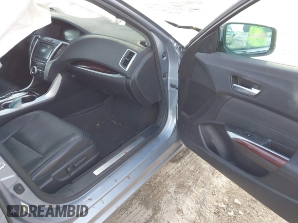 2016 Acura TLX V6 Advance with VIN 19UUB3F77GA002996, listed as a IAAI auction lot 41306941 with 12 mi miles. Bid and sale history available at carsss.com. Image 5.
