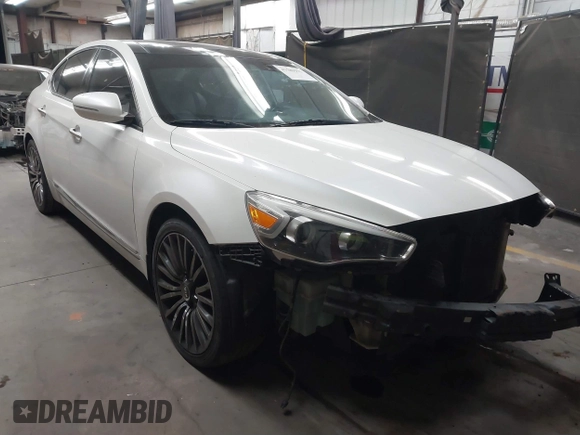2014 Kia Cadenza Premium with VIN KNALN4D78E5132802, listed as a IAAI auction lot 41589953 with 149,147 mi miles. Bid and sale history available at carsss.com. Image 1.