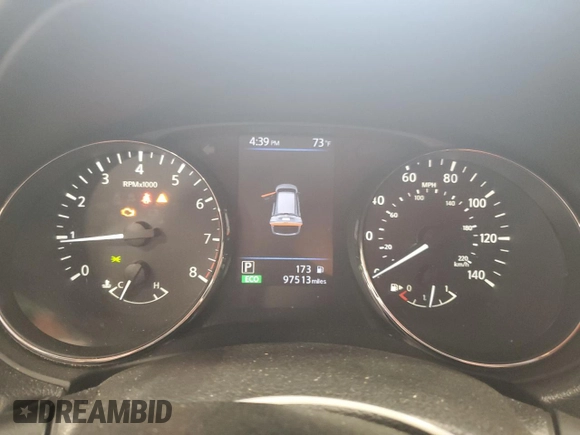 2020 Nissan Rogue SV с VIN KNMAT2MT4LP504042, выставлен на аукционе Copart как лот 54363405 с пробегом 97 513 миль миль и Списание • Salvage title. История ставок и продаж доступна на DreamBid. Изображение 9.