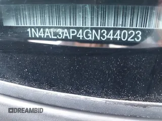 2016 Nissan Altima S z VIN 1N4AL3AP4GN344023, wystawiony jako IAAI lot #41238510 z przebiegiem 129 002 mil mil oraz . Historia ofert i sprzedaży dostępna na DreamBid. Obrazek 9.