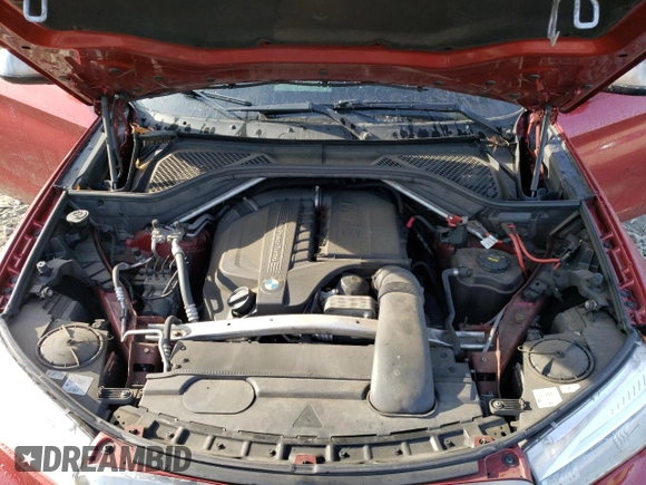 2015 BMW X6 xDrive35i with VIN 5UXKU2C55F0F95700, listed as a Copart auction lot 68666533 with 188,419 mi miles. Bid and sale history available at carsss.com. Image 12.