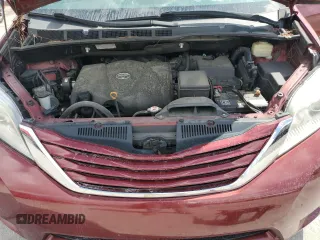 2017 Toyota Sienna LE Auto Access Seat with VIN 5TDKZ3DC1HS890926, listed as a Copart auction lot 58005395 with 85,508 mi miles and Salvage title. Bid and sale history available at DreamBid. Image 12.