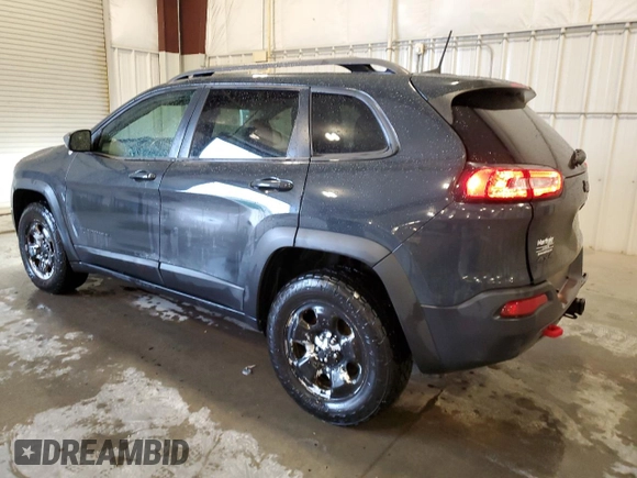 2017 Jeep Cherokee Trailhawk с VIN 1C4PJMBS0HW648724, выставлен на аукционе Copart как лот 62153095 с пробегом 96 606 миль миль и Списание • Salvage title. История ставок и продаж доступна на DreamBid. Изображение 2.