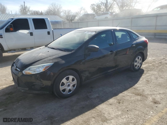 2014 Ford Focus S with VIN 1FADP3E20EL431054, listed as a Copart auction lot 50097955 with 201,763 mi miles and Salvage Title. Bid and sale history available at carsss.com. Image 1.