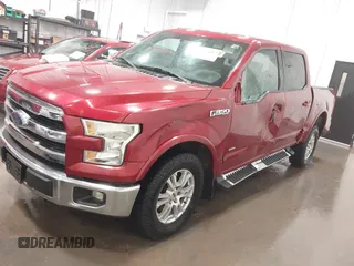 2015 Ford F-150 XLT with VIN 1FTEW1EG3FKE16315, listed as a IAAI auction lot 41951812 with 198,679 mi miles. Bid and sale history available at carsss.com. Image 2.