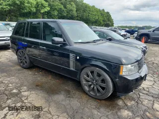 2011 Land Rover Range Rover HSE Lux with VIN SALMF1D46BA341623, listed as a Copart auction lot 60072265 with 121,222 mi miles and Clean title. Bid and sale history available at DreamBid. Image 4.