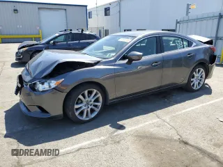 2017 Mazda Mazda6 Touring with VIN JM1GL1V56H1121184, listed as a Copart auction lot 51608785 with 103,557 mi miles and Salvage Title. Bid and sale history available at carsss.com. Image 1.