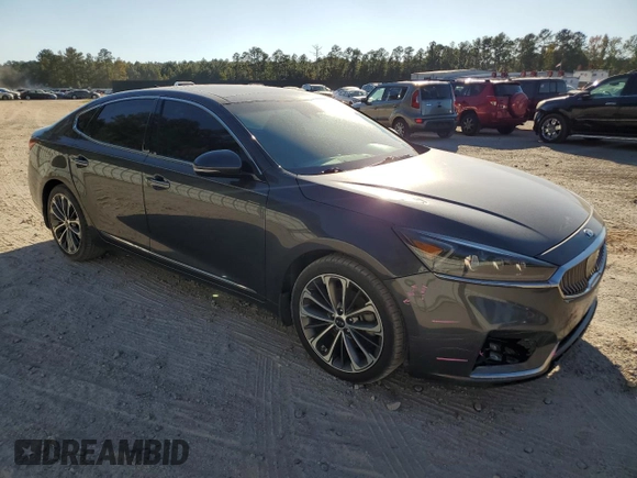 2019 Kia Cadenza Technology with VIN KNALC4J13K5164705, listed as a Copart auction lot 75768394 with 125,585 mi miles and Salvage Title. Bid and sale history available at carsss.com. Image 4.