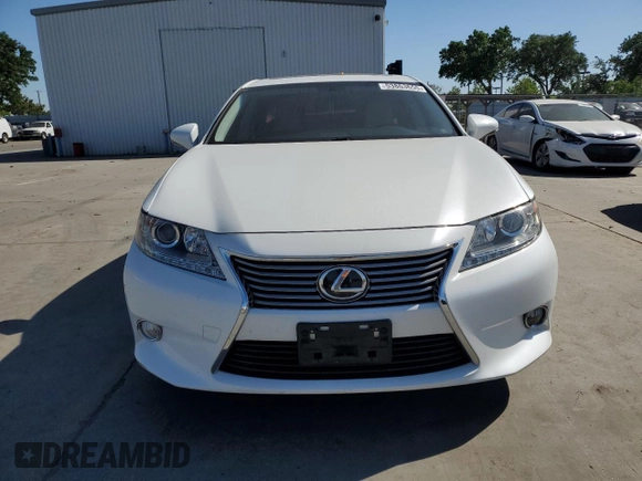 2015 Lexus ES with VIN JTHBK1GG3F2170604, listed as a Copart auction lot 53863655 with 55,686 mi miles and Salvage Title. Bid and sale history available at carsss.com. Image 5.