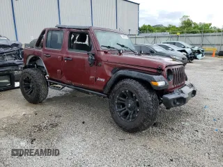 2018 Jeep Wrangler Unlimited Sport S с VIN 1C4HJXDG9JW320898, выставлен на аукционе Copart как лот 54693785 с пробегом 101 380 миль миль и Списание • Salvage title. История ставок и продаж доступна на DreamBid. Изображение 4.