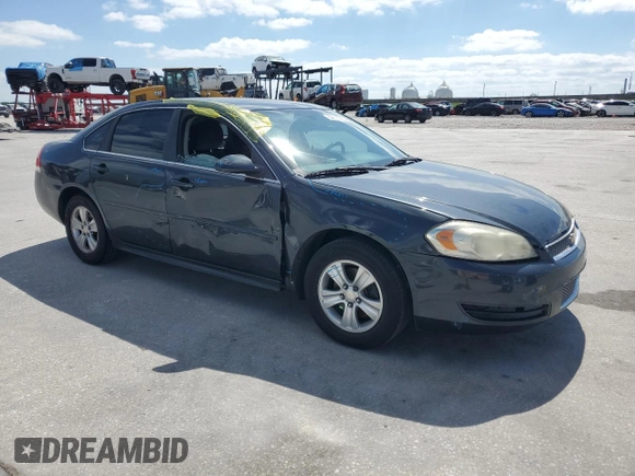 2014 Chevrolet Impala LS with VIN 2G1WA5E36E1183755, listed as a Copart auction lot 52616585 with 144,258 mi miles and Salvage Title. Bid and sale history available at DreamBid. Image 4.