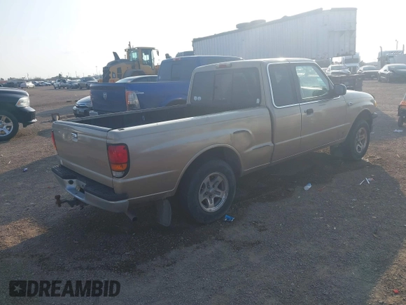 1999 Mazda B-Series 2WD Truck SE with VIN 4F4YR16V0XTM00755, listed as a IAAI auction lot 41530106 with 195,924 mi miles. Bid and sale history available at carsss.com. Image 4.