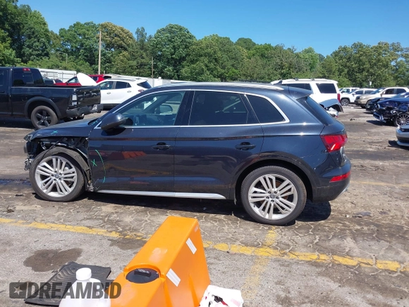 2018 Audi Q5 Premium Plus z VIN WA1BNAFYXJ2187762, wystawiony jako IAAI lot #42324210 z przebiegiem 44 407 mil mil oraz . Historia ofert i sprzedaży dostępna na DreamBid. Obrazek 14.