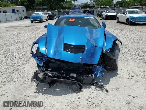 2016 Chevrolet Corvette 1LT with VIN 1G1YB2D79G5118053, listed as a Copart auction lot 64128375 with 14,060 mi miles and Salvage title. Bid and sale history available at DreamBid. Image 14.