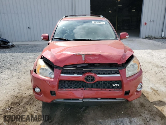 2010 Toyota RAV4 Limited with VIN JTMYK4DV0AD004618, listed as a Copart auction lot 42961773 with 105,994 mi miles and Salvage title. Bid and sale history available at DreamBid. Image 5.