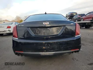 2017 Cadillac CT6 Premium Luxury AWD with VIN 1G6KF5RS1HU148075, listed as a Copart auction lot 83025904 with 82,872 mi miles and Salvage title. Bid and sale history available at DreamBid. Image 6.