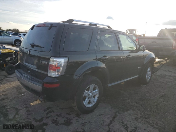 2010 Mercury Mariner Hybrid with VIN 4M2CN2K39AKJ08571, listed as a Copart auction lot 42963775 with 0 mi miles and Salvage Title. Bid and sale history available at carsss.com. Image 3.