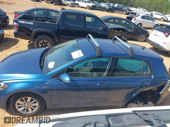 2019 Volkswagen Golf S with VIN 3VWG57AU7KM013321, listed as a IAAI auction lot 41968941 with 80,580 mi miles. Bid and sale history available at carsss.com. Image 14.
