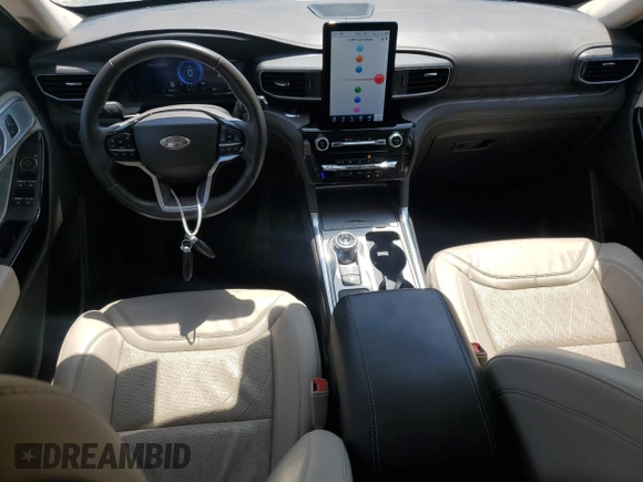 2022 Ford Explorer Platinum с VIN 1FM5K7HC8NGA19347, выставлен на аукционе Copart как лот 62957975 с пробегом 36 962 миль миль и Списание • Salvage title. История ставок и продаж доступна на DreamBid. Изображение 8.