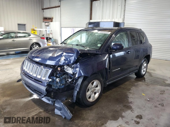 2016 Jeep Compass Latitude с VIN 1C4NJCEA6GD734957, выставлен на аукционе Copart как лот 58866495 с пробегом 161 844 миль миль и Списание • Salvage title. История ставок и продаж доступна на DreamBid. Изображение 1.