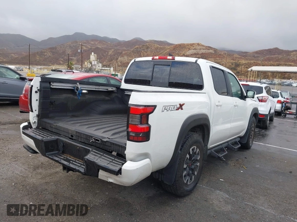2022 Nissan Frontier SV with VIN 1N6ED1EJ4NN664827, listed as a IAAI auction lot 41482273 with 29,067 mi miles and . Bid and sale history available at DreamBid. Image 4.