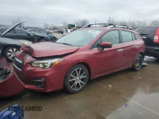 2018 Subaru Impreza Limited z VIN 4S3GTAT69J3702006, wystawiony jako Copart lot #42804895 z przebiegiem 61 910 mil mil oraz Szkoda całkowita • Salvage title. Historia ofert i sprzedaży dostępna na DreamBid. Obrazek 1.