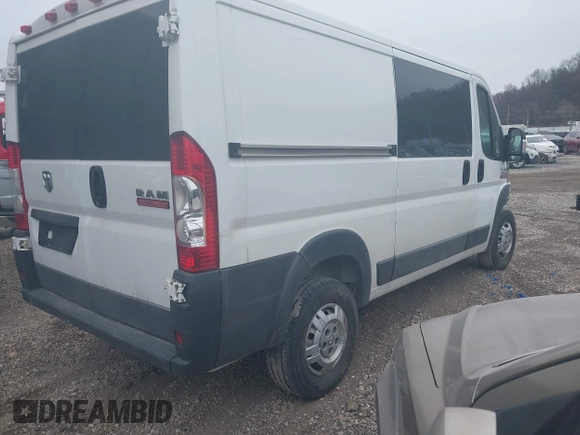2017 Ram ProMaster Cargo with VIN 3C6TRVAG5HE534357, listed as a IAAI auction lot 41405041 with 133,119 mi miles and . Bid and sale history available at DreamBid. Image 4.