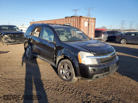 2009 Chevrolet Equinox LT w/2LT with VIN 2CNDL53F096210295, listed as a Copart auction lot 80015484 with 156,699 mi miles and Salvage Title. Bid and sale history available at carsss.com. Image 4.