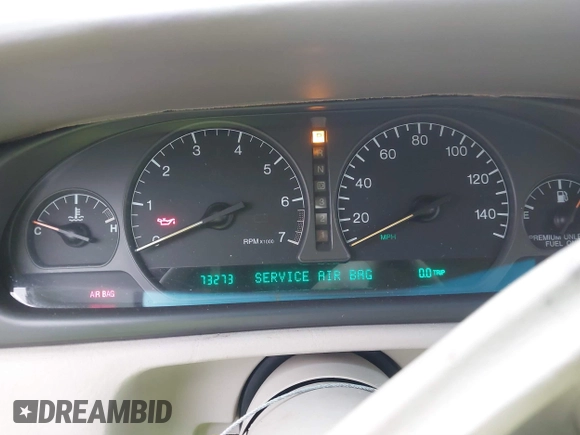 1997 Cadillac Eldorado ESC z VIN 1G6EL12Y6VU614754, wystawiony jako IAAI lot #41543611 z przebiegiem 73 273 mil mil oraz . Historia ofert i sprzedaży dostępna na DreamBid. Obrazek 7.